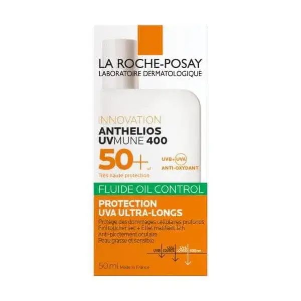 فلوئید ضد آفتاب لاروش پوزای مدل Anthelios UVMune 400 Fluide Oil Control SPF50