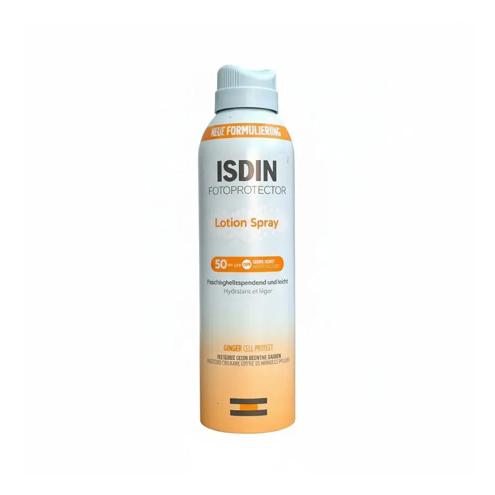 اسپری ضد آفتاب ایزدین مدل Fotoprotector Body Lotion Spray SPF50
