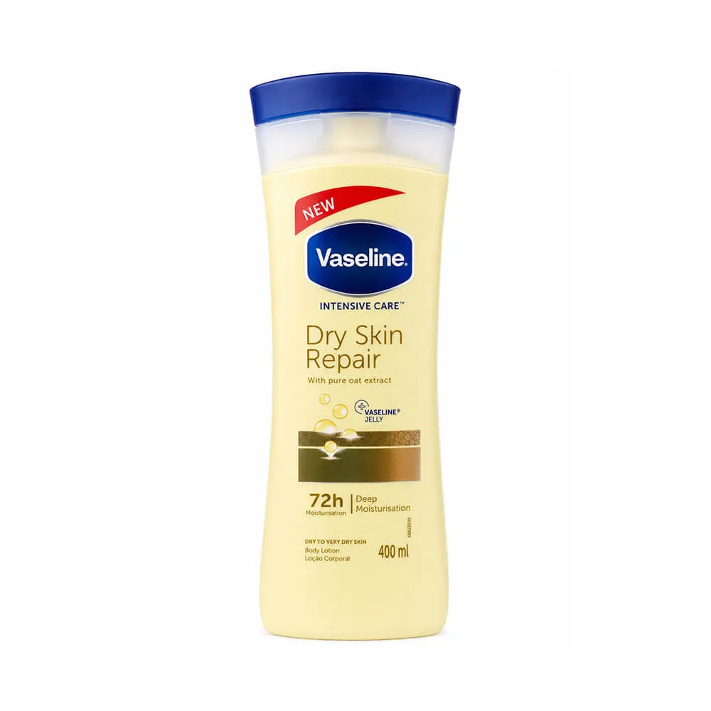 لوسیون بدن وازلین مدل Dry Skin Repair